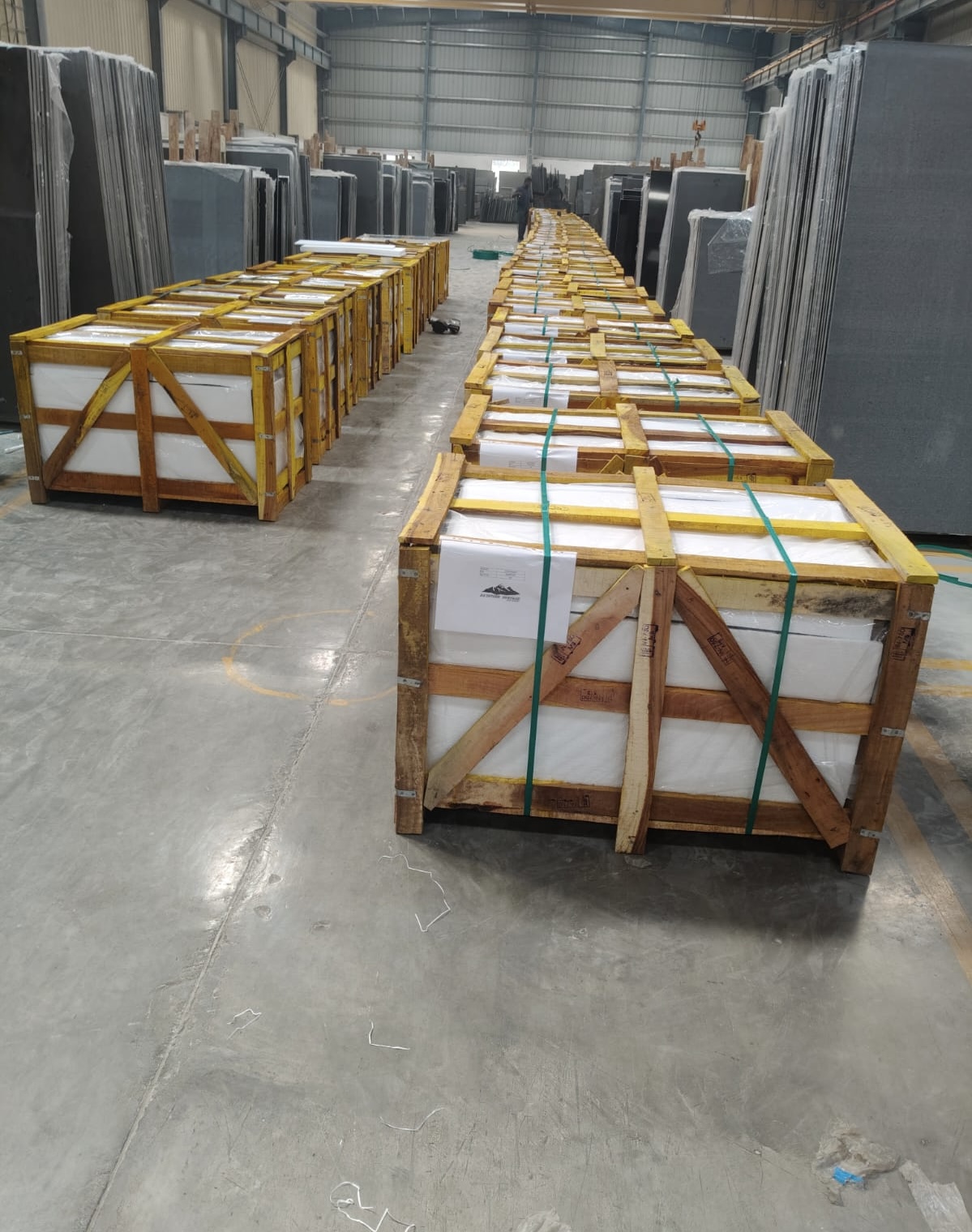 Steel Grey Granite Slabs & Tiles